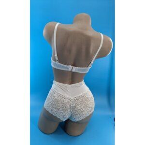ROMANCE Ivory Bra & Boyshort set lots of sizes NEW